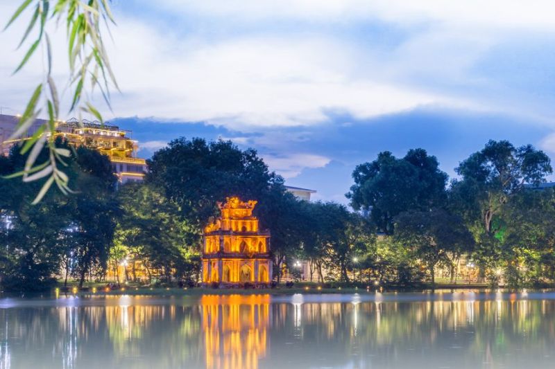 Hanoi capital attracts many tourists to experience every year